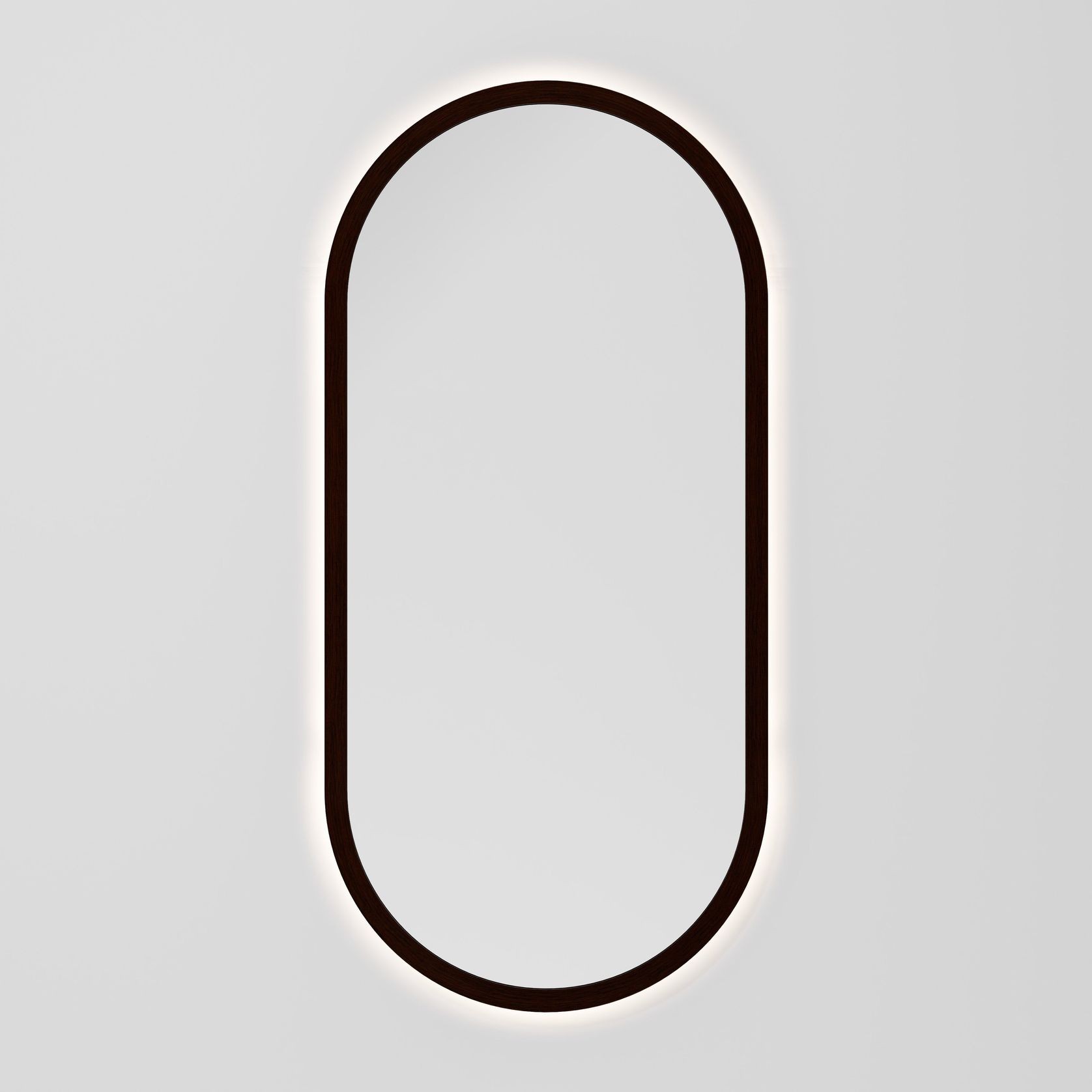 Sora Oval LED Mirror | 500x1050 gallery detail image