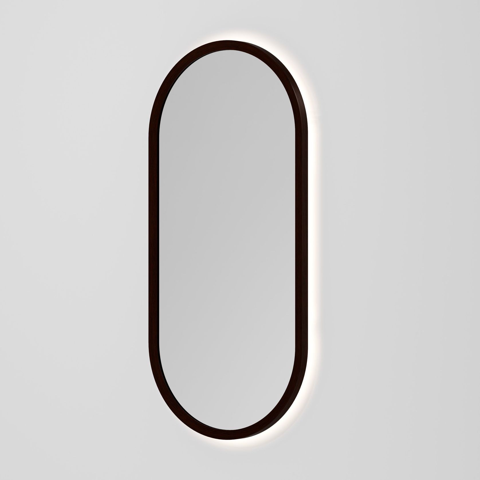 Sora Oval LED Mirror | 500x1050 gallery detail image