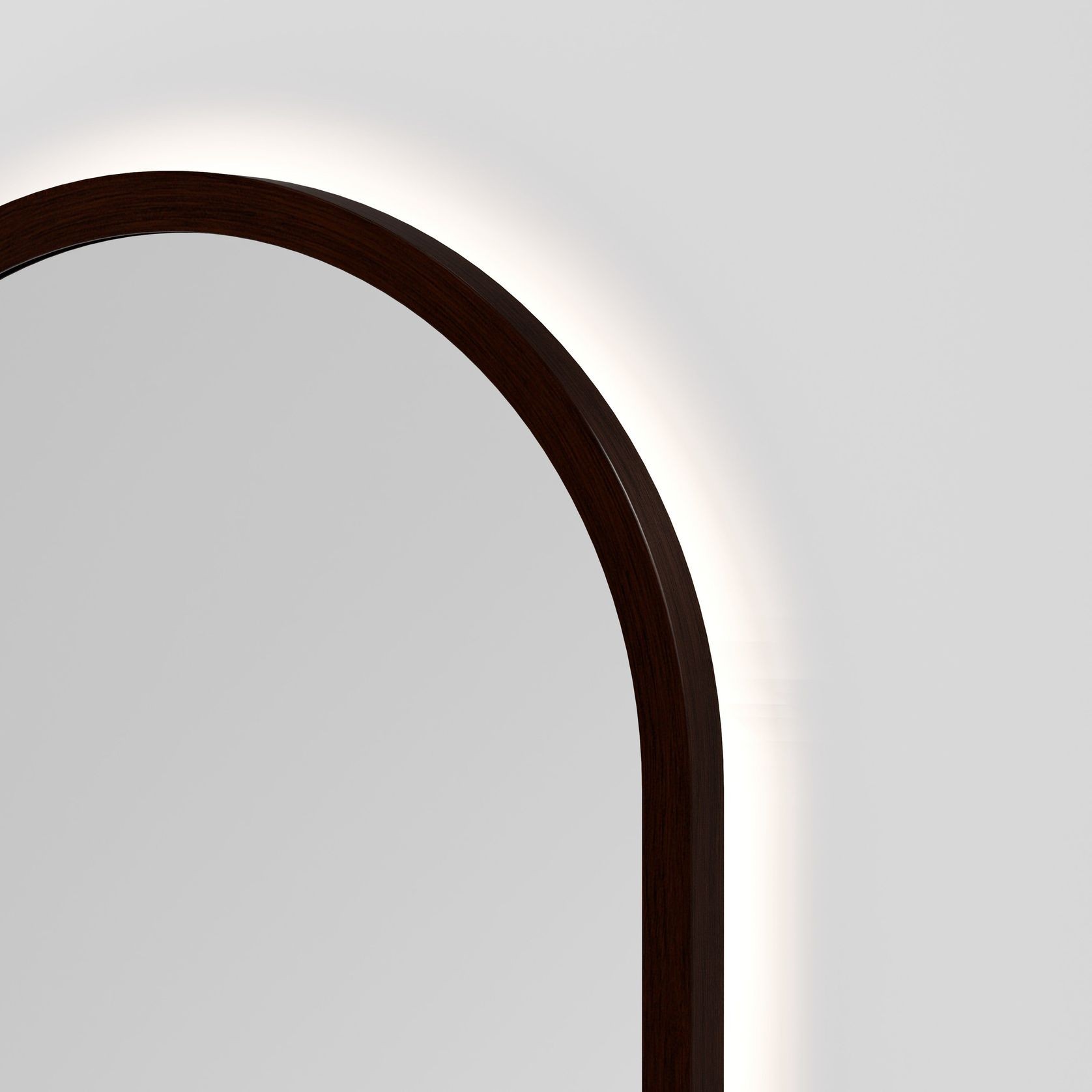 Sora Oval LED Mirror | 500x1050 gallery detail image