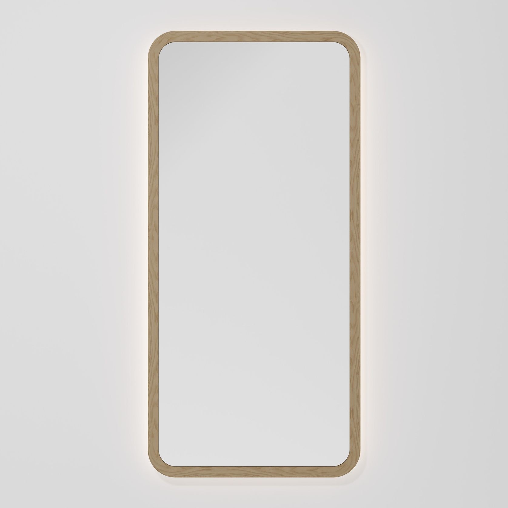 Sora Rectangle LED Mirror | 500x1050 gallery detail image