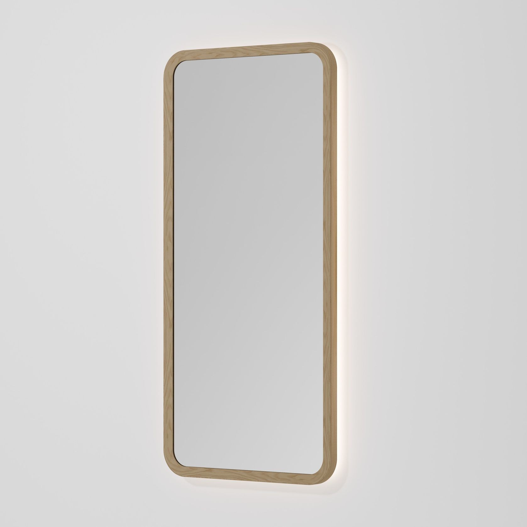 Sora Rectangle LED Mirror | 500x1050 gallery detail image