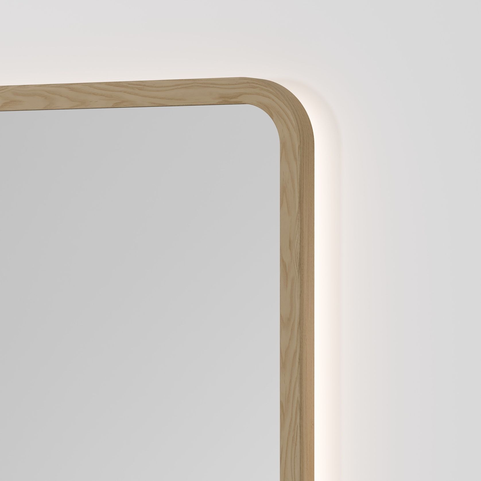 Sora Rectangle LED Mirror | 500x1050 gallery detail image