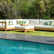 Coast 8 Seater Teak Outdoor Modular Lounge Setting gallery detail image