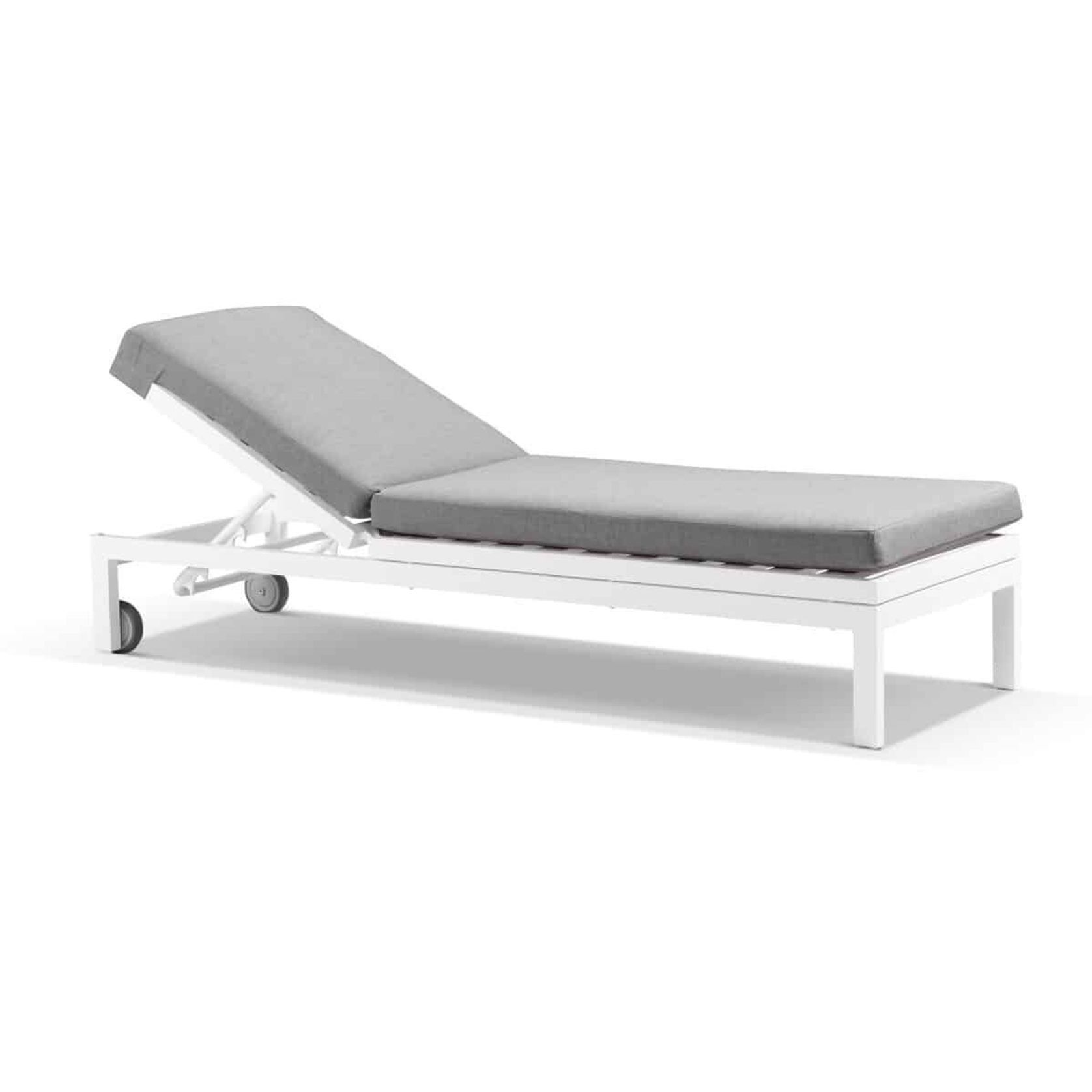 Coast Sun Lounger White gallery detail image