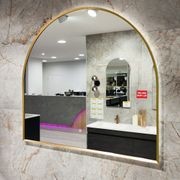 Code Solace Arch Framed Led Mirror 1200 X 1100Mm - 5 Colours gallery detail image