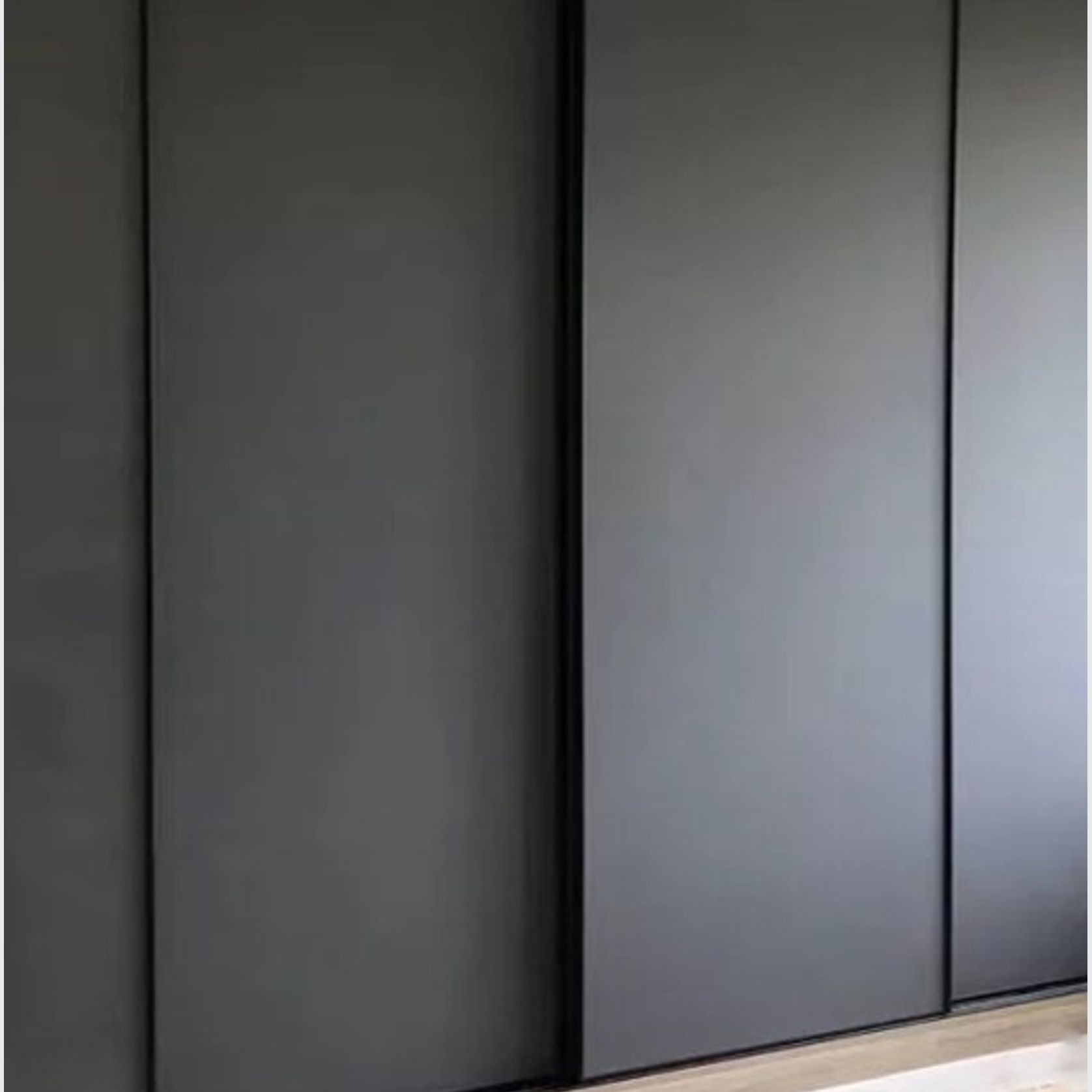 Colour Melamine Sliding Door With Double Tracks gallery detail image
