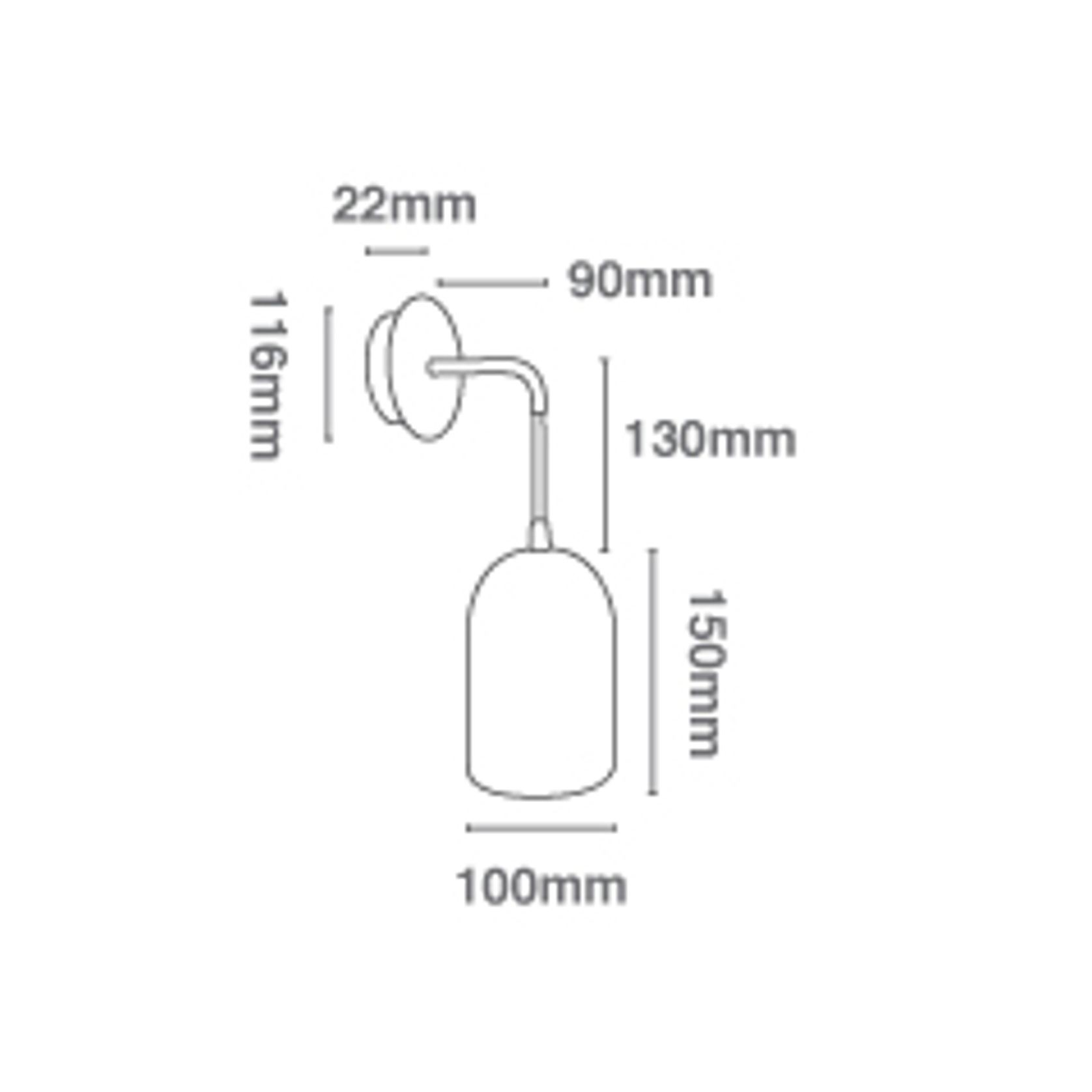 Comet Wall Pendant gallery detail image