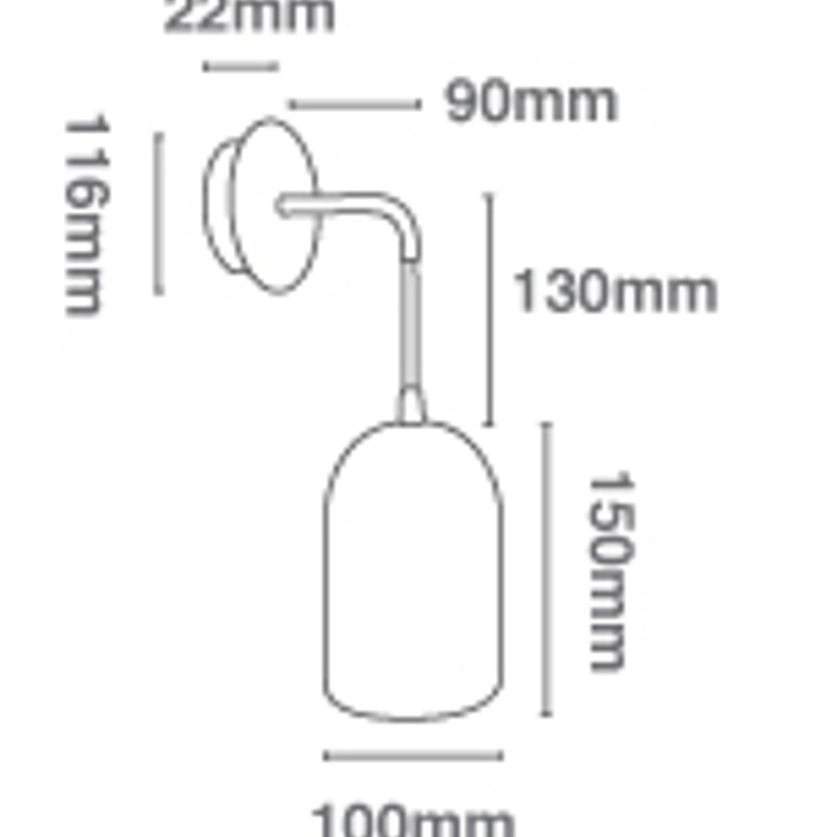 Comet Wall Pendant gallery detail image