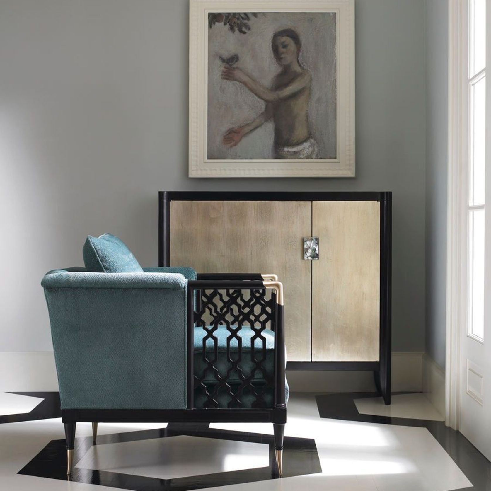 Lattice Entertain You Chair gallery detail image