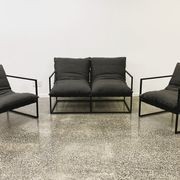Coral Black/Sooty Lounge Set gallery detail image