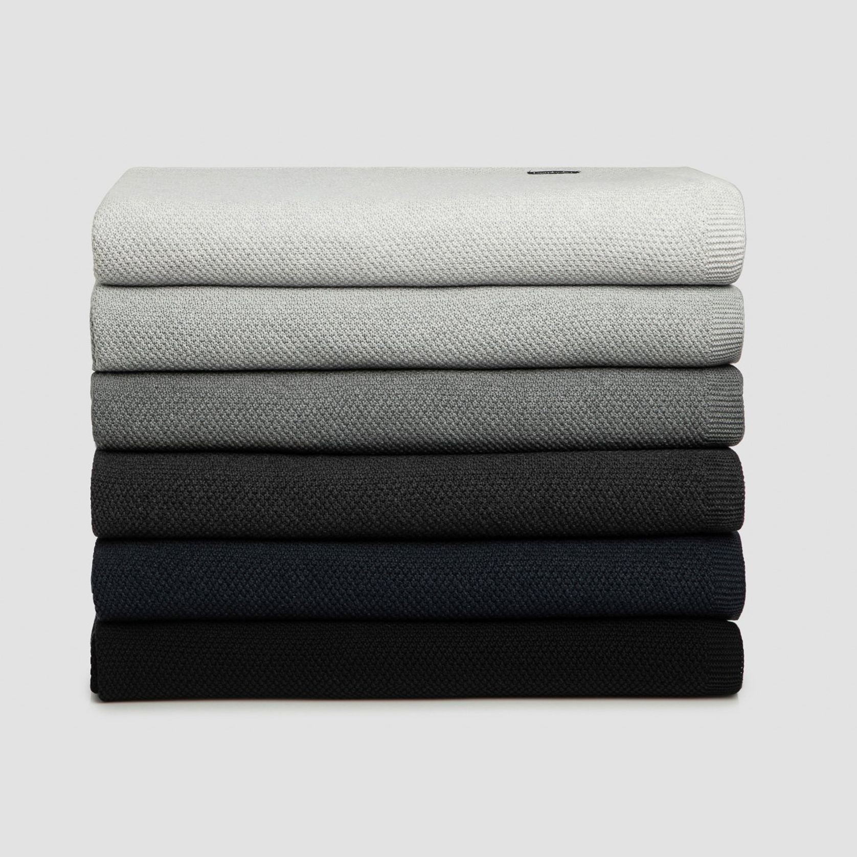 Moss Stitch Cotton Throws gallery detail image