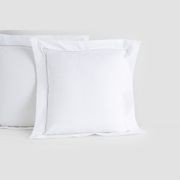 Cotton Percale Pillow Cases with Piping gallery detail image