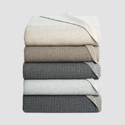 Reversible Box Knitted Weighted Throws gallery detail image