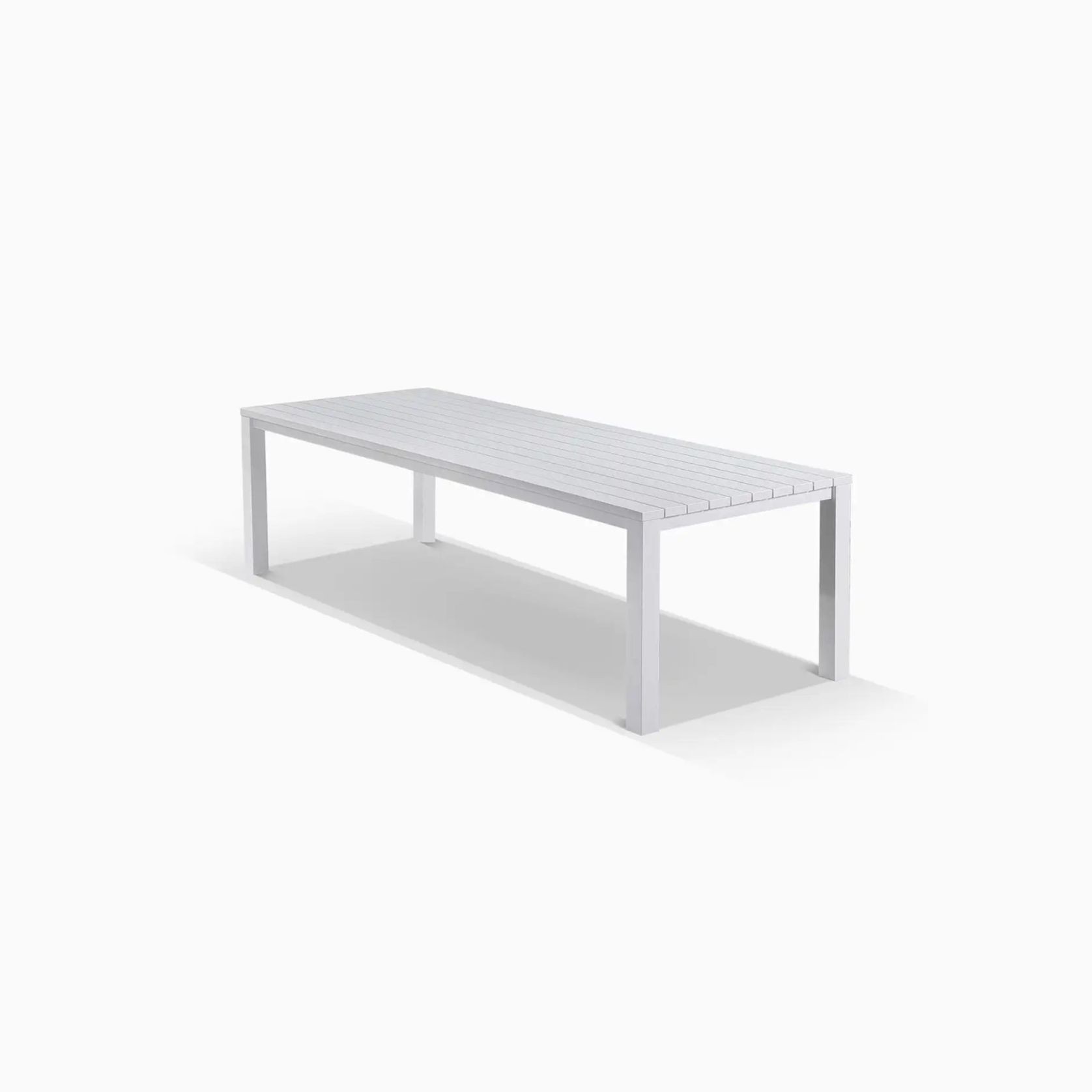 Cove Outdoor Dining Table 280cm | White gallery detail image