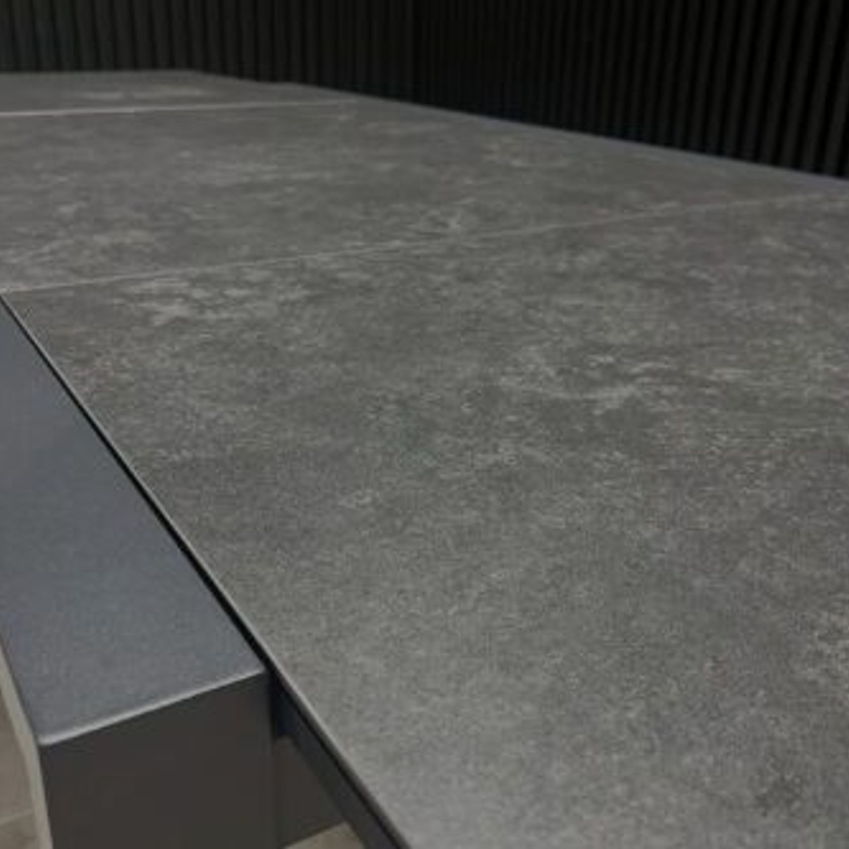 Cove Extension Dining Table 220-340cm - Charcoal gallery detail image