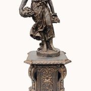 Set of 4 Cast Iron Statues gallery detail image