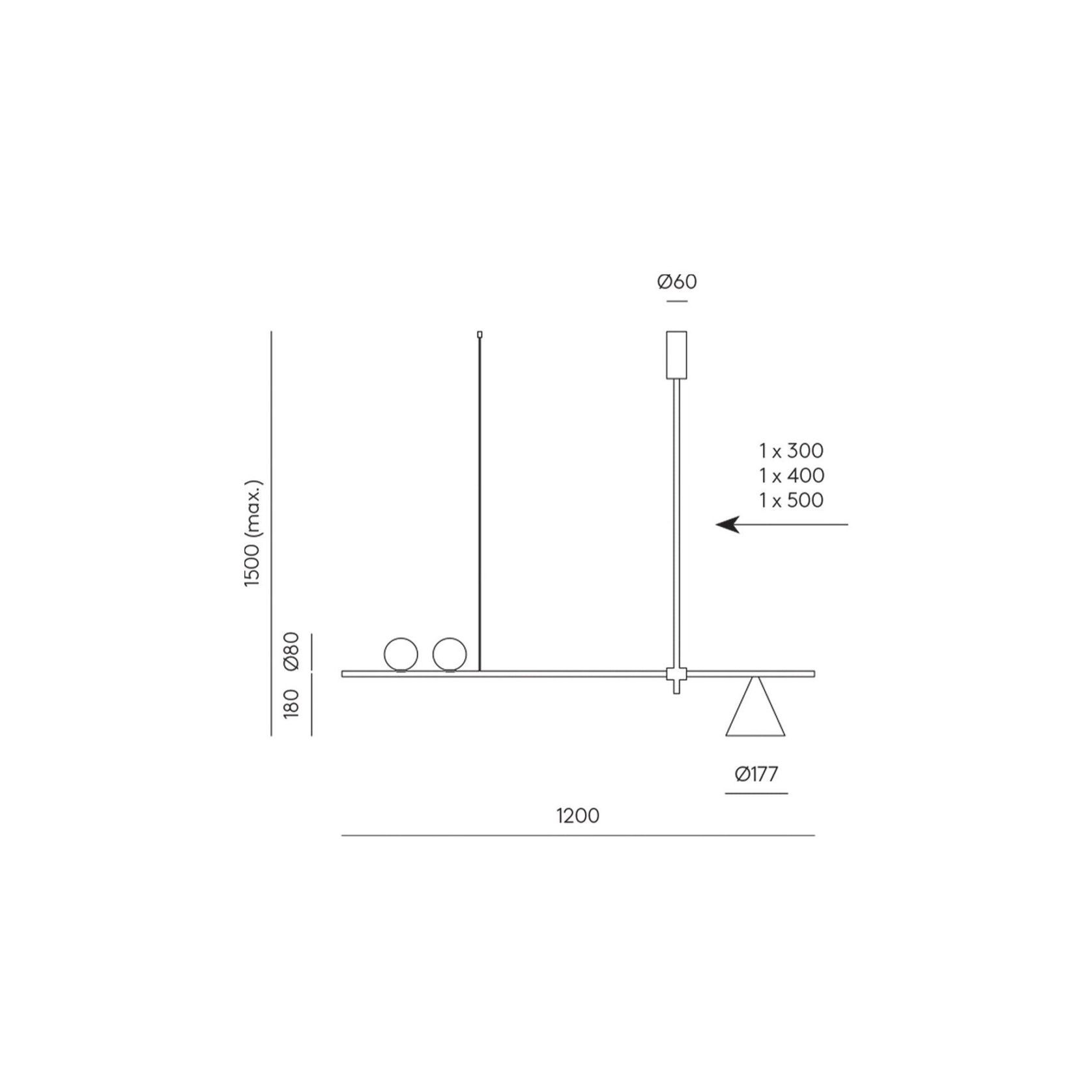 Crane Pendant Light gallery detail image