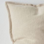 Weave Home Figlio Cushion - Oyster | 50 x 50cm gallery detail image