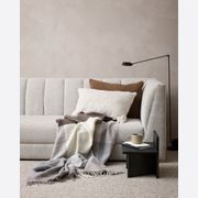Baya Cyprian Cushion - Oatmeal | Lumbar 40 x 60cm gallery detail image