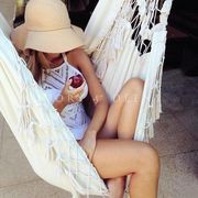 Aruba | Cream Hammock Hanging Chair gallery detail image