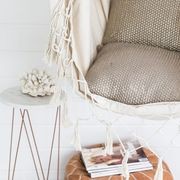 Aruba | Cream Hammock Hanging Chair gallery detail image