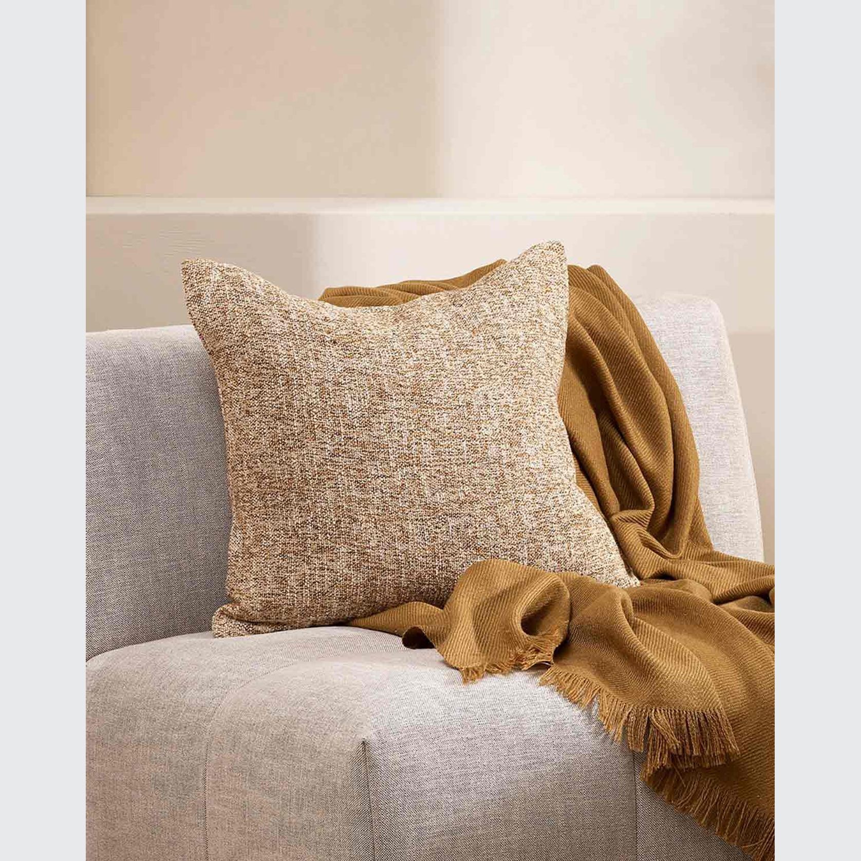 Baya Cumbria Cushion - Dijon | 50 x 50cm gallery detail image