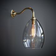 Jules Clear Glass Wall Light gallery detail image