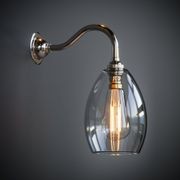 Jules Clear Glass Wall Light gallery detail image