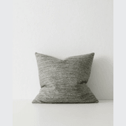 Weave Home Vista Cushion - Mineral | Chunky Linen/Wool Blend gallery detail image
