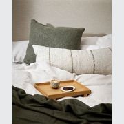 Baya Kalahari Cushion - Ecru | Long Lumbar Shape gallery detail image