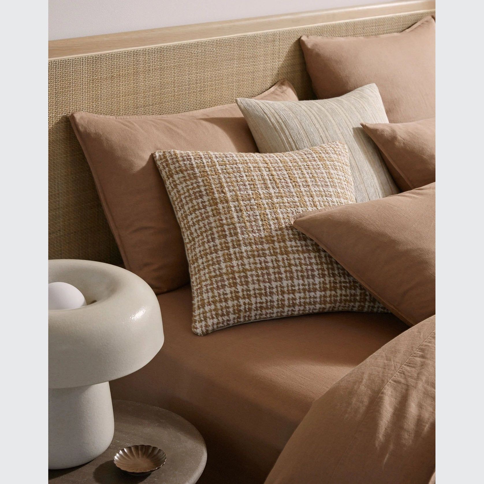 Weave Home Adriana Cushion -  Natural | 50 x 50cm gallery detail image