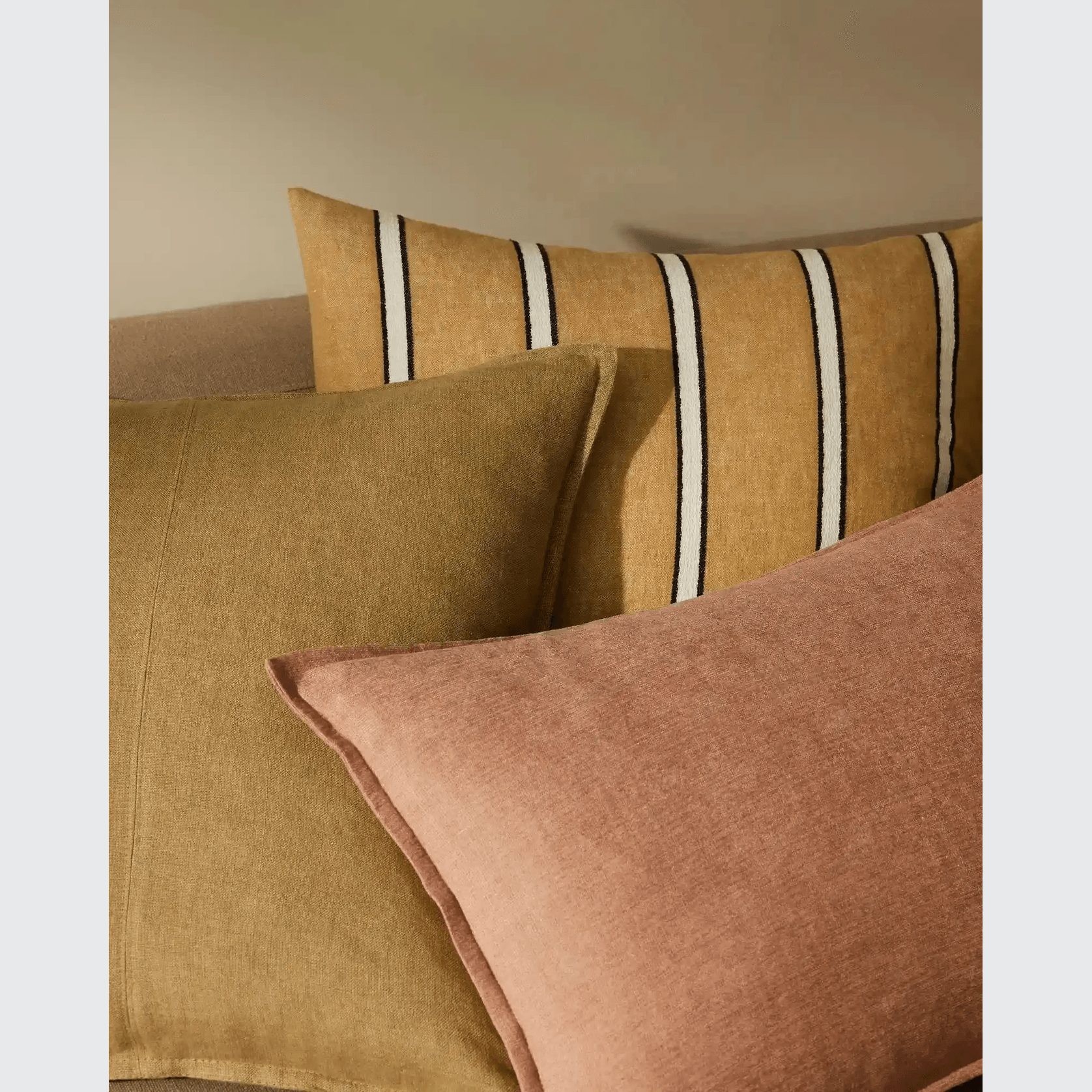 Weave Home Fiore Cushion - Clay | Square and Lumbar gallery detail image
