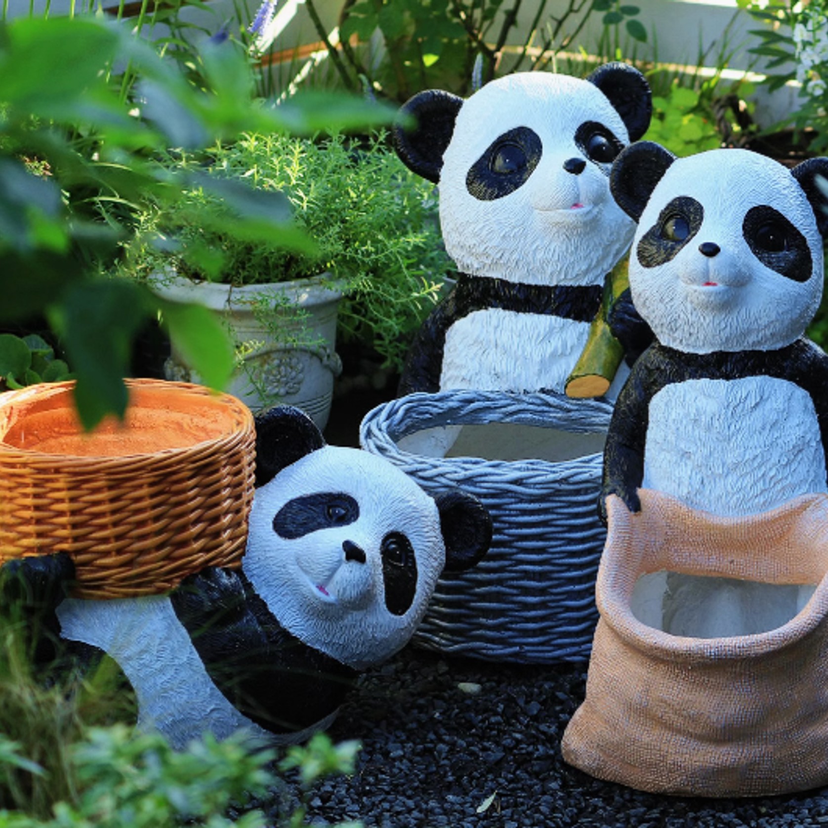 Playful Panda Planters gallery detail image