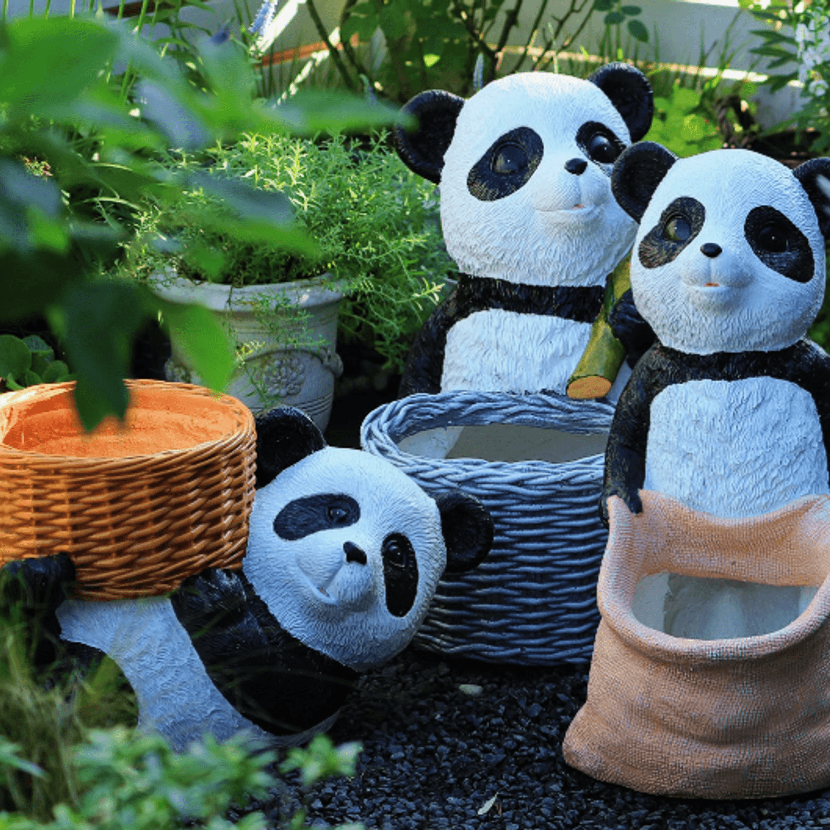 Playful Panda Planters gallery detail image