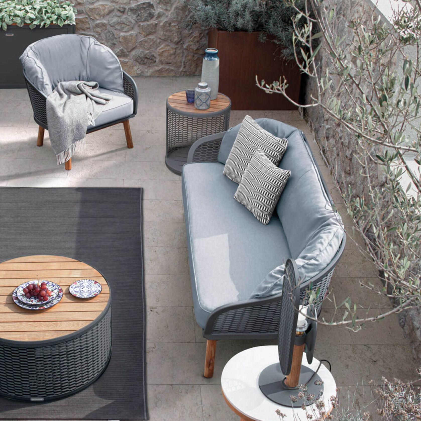 Cyrano Outdoor Armchair by Atmosphera gallery detail image
