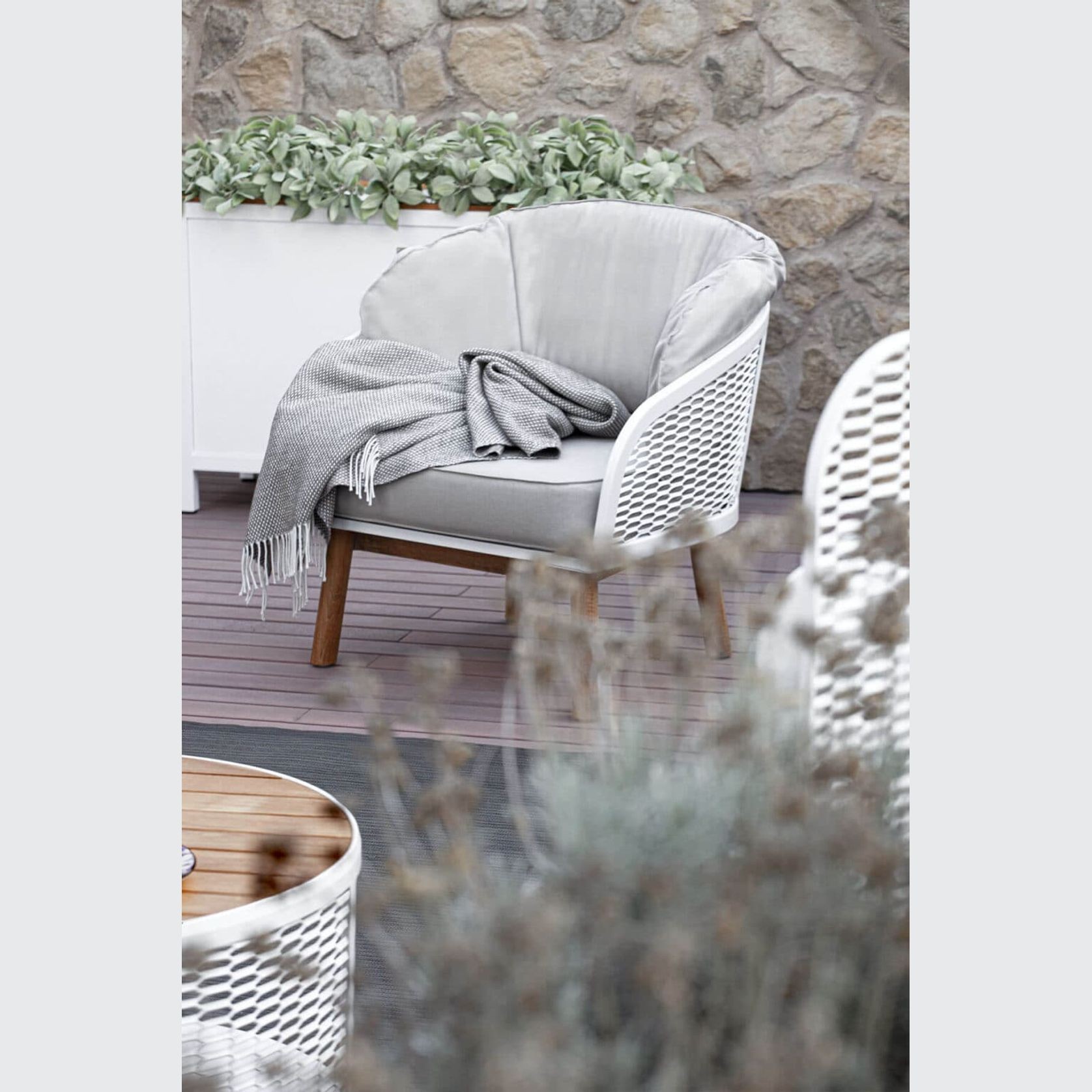 Cyrano Outdoor Armchair by Atmosphera gallery detail image