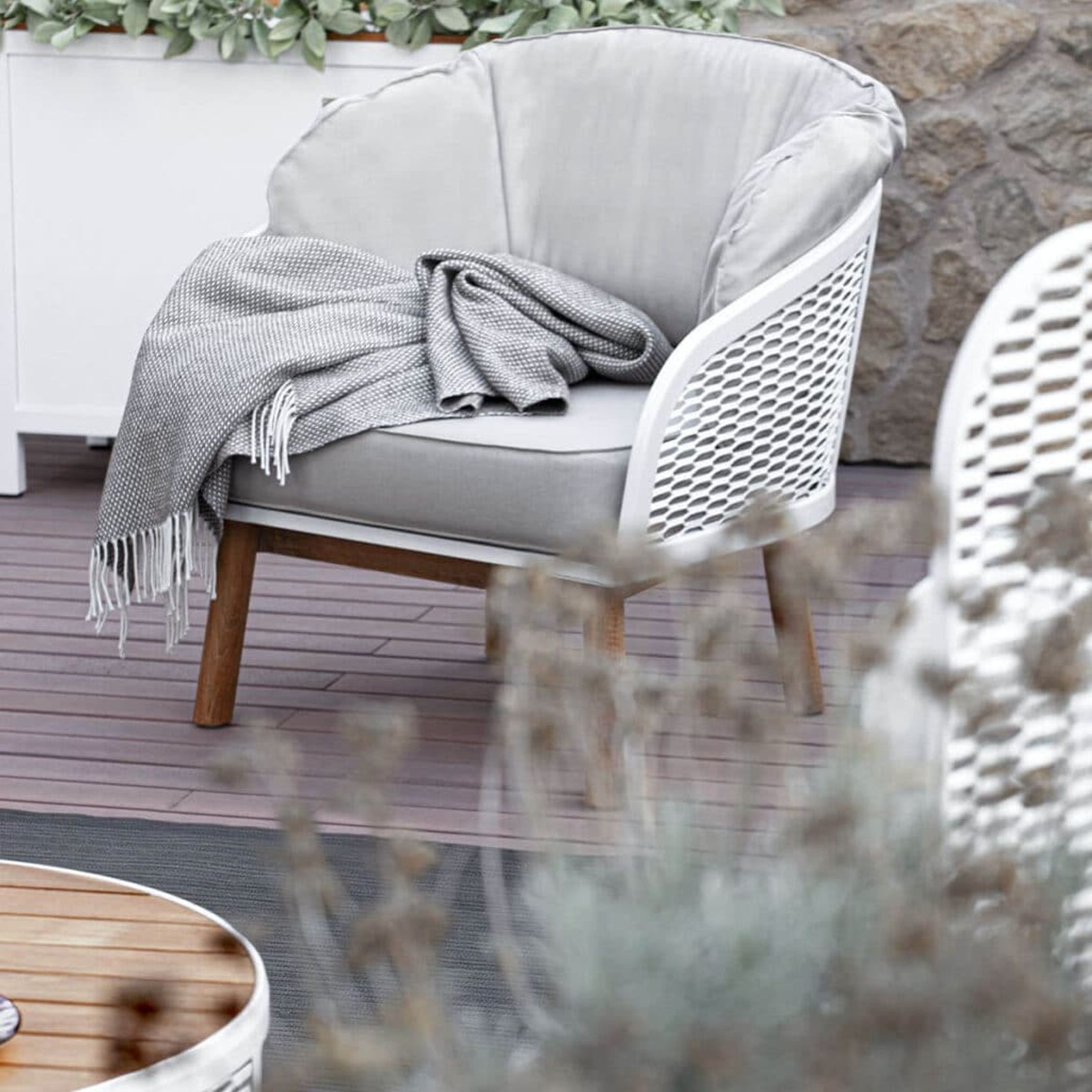 Cyrano Outdoor Armchair by Atmosphera gallery detail image