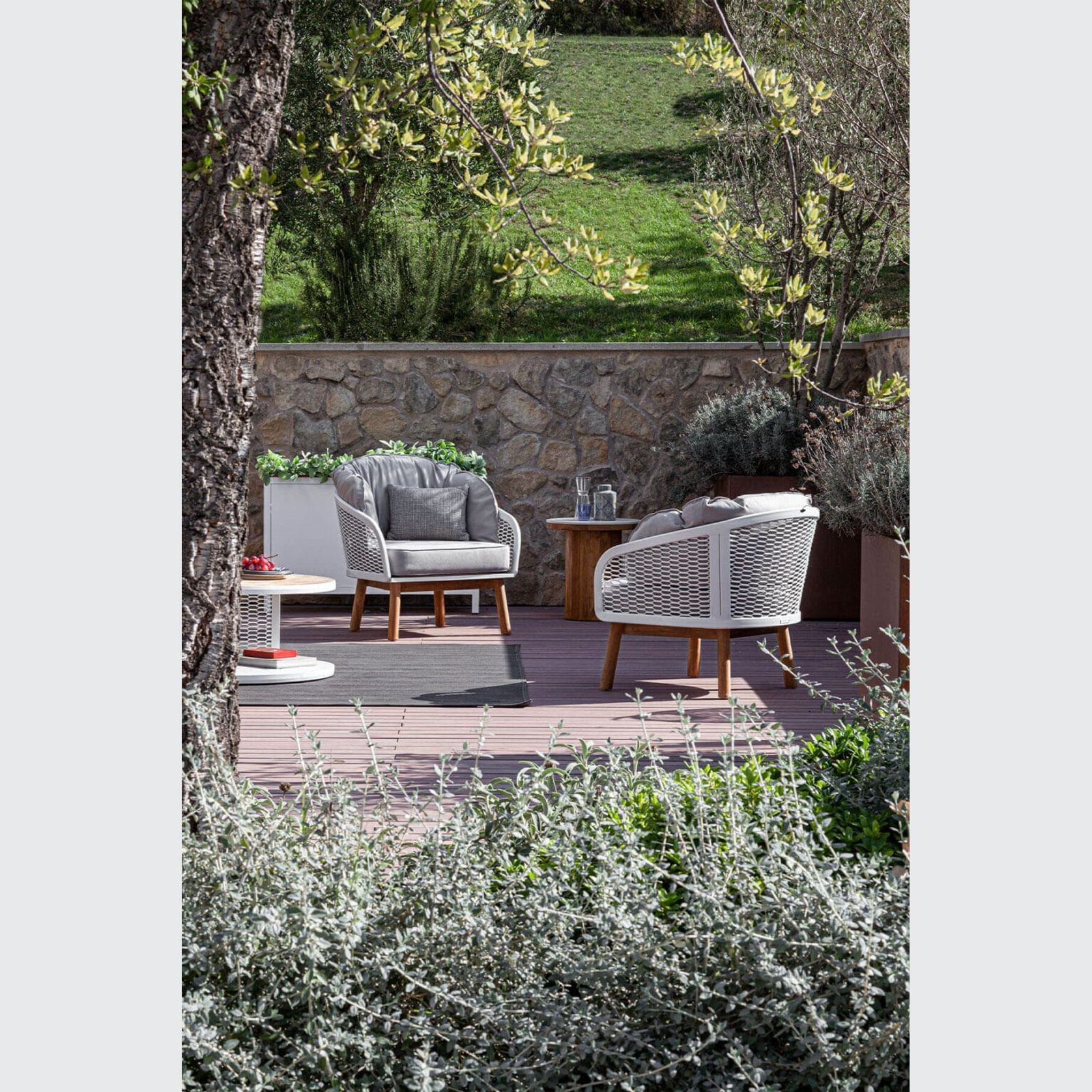 Cyrano Outdoor Armchair by Atmosphera gallery detail image