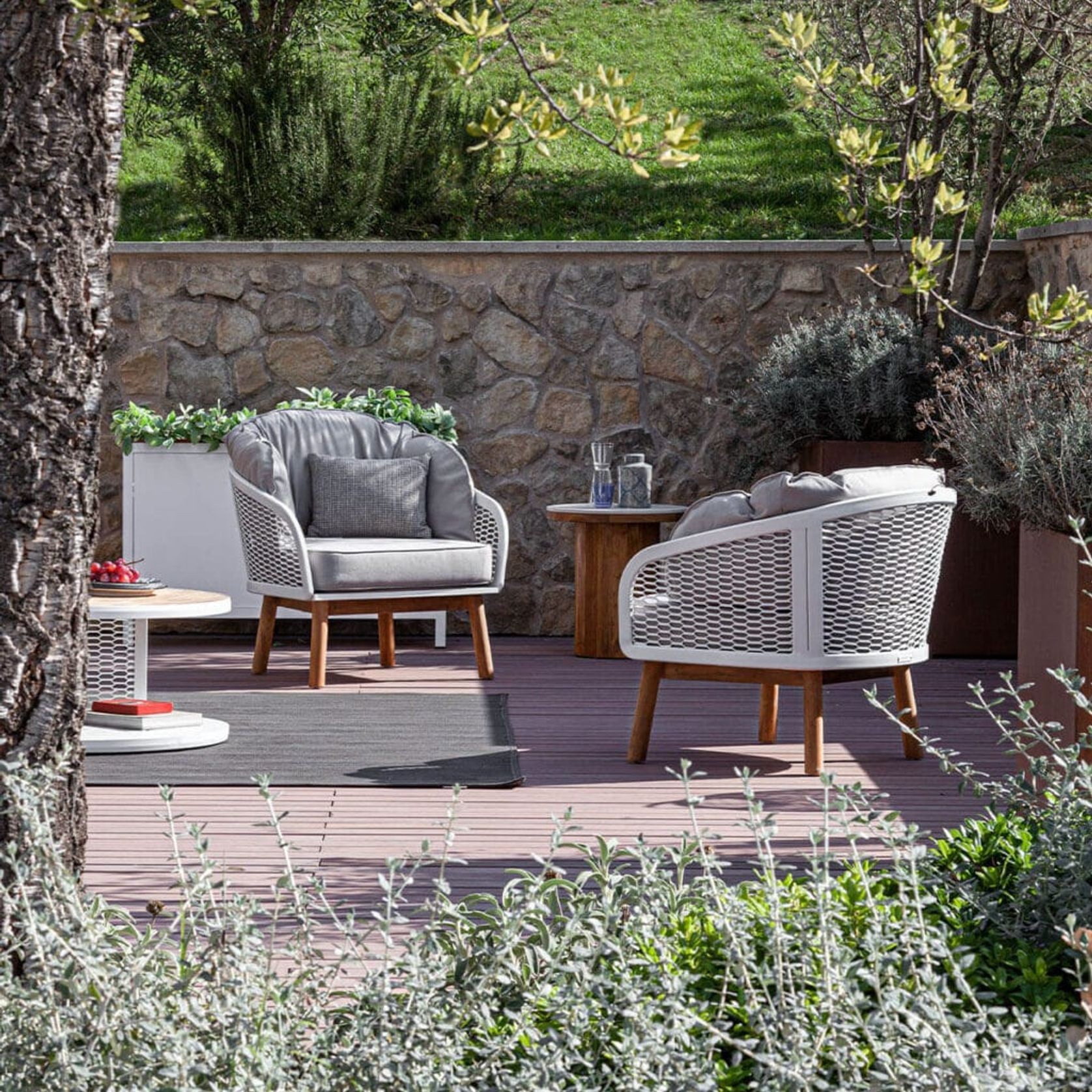 Cyrano Outdoor Armchair by Atmosphera gallery detail image