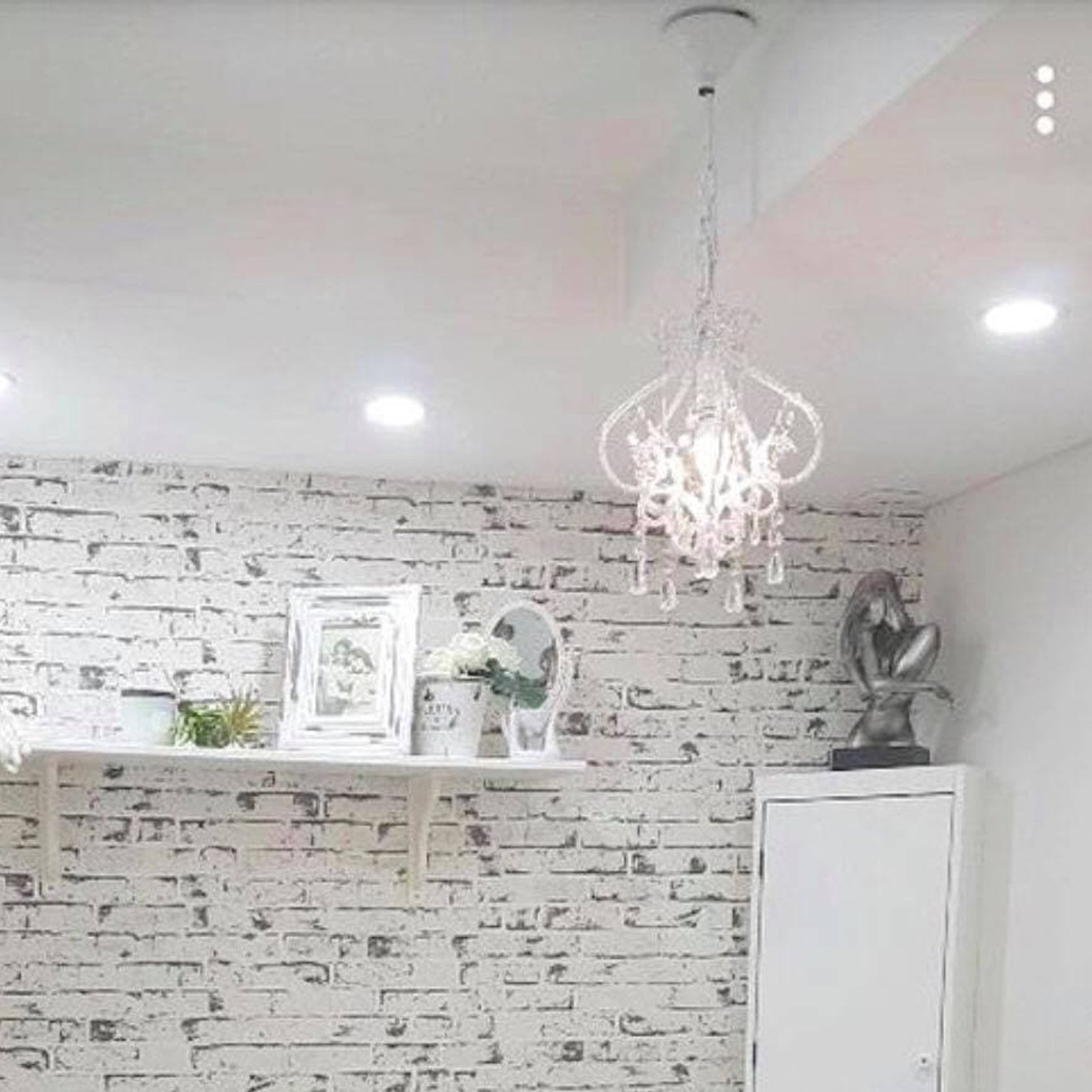 Darling Chandelier - White gallery detail image