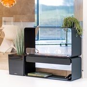 Decoflame Austin Freestanding Net Zero Fireplace gallery detail image