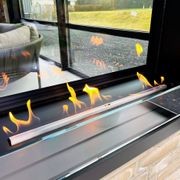 Decoflame Montreal Clear Net Zero Built-in Fireplace gallery detail image
