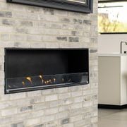 Decoflame Montreal BEV Net Zero Front Facing Fireplace gallery detail image