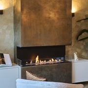 Decoflame Montreal Open Three-Sided Net Zero Fireplace gallery detail image