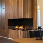 Decoflame Montreal Right Corner BEV Net Zero Fireplace gallery detail image
