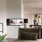 Decoflame Montreal Room Divider BEV Net Zero Fireplace gallery detail image
