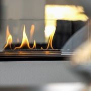 Decoflame Montreal See-Through BEV Net Zero Fireplace gallery detail image