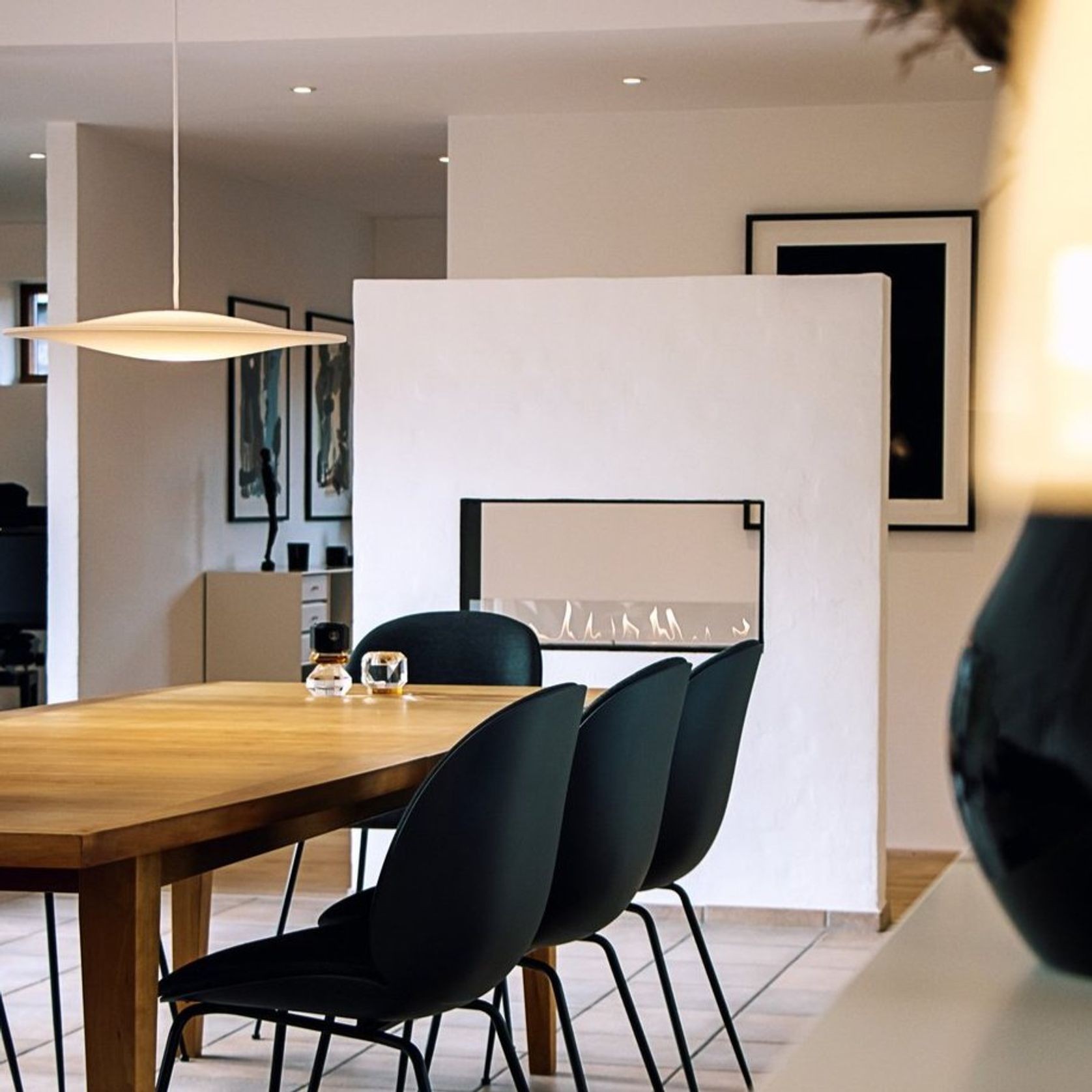 Decoflame Montreal See-Through Net Zero Fireplace gallery detail image