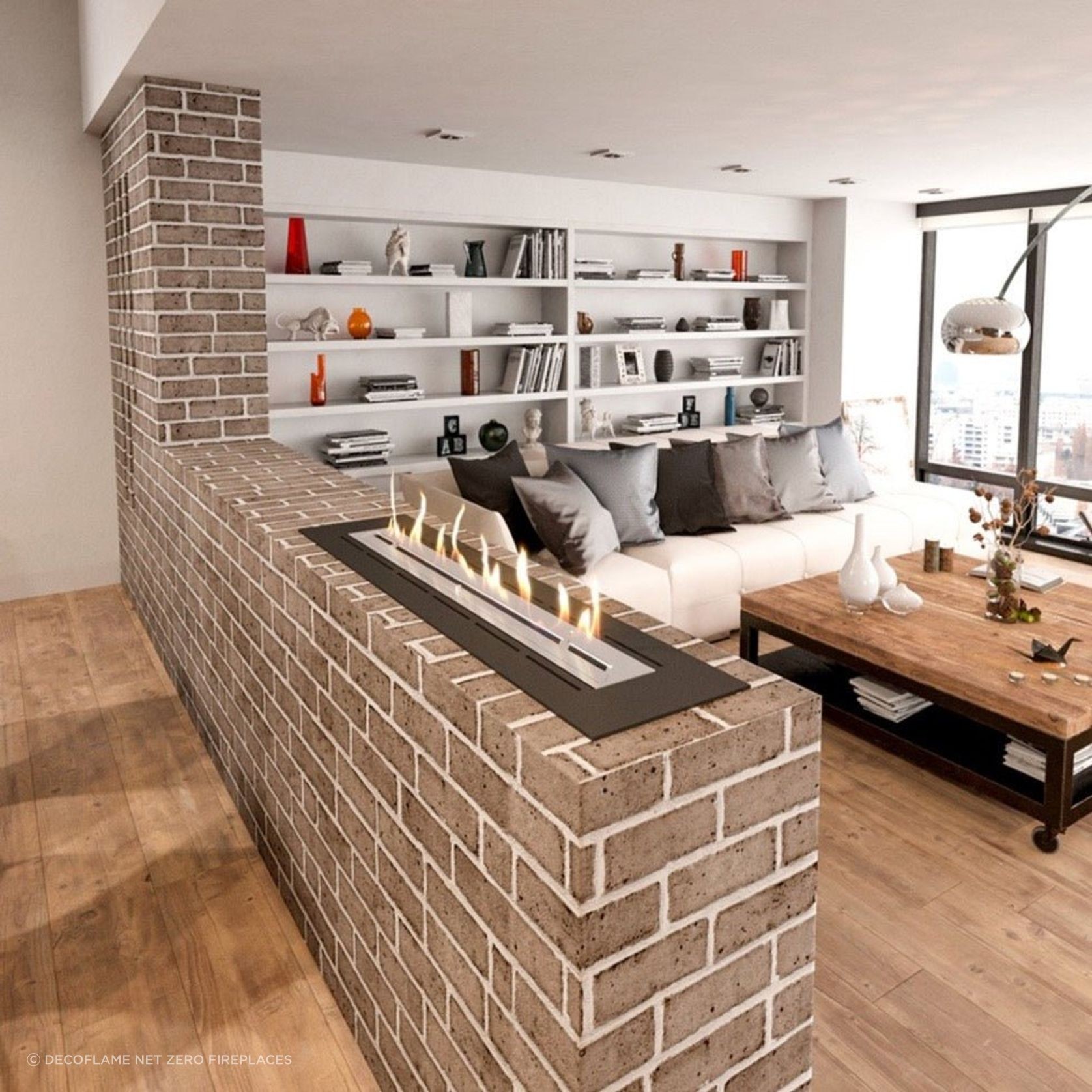 Decoflame Net Zero Fireplace Inserts - Automatic Refill gallery detail image