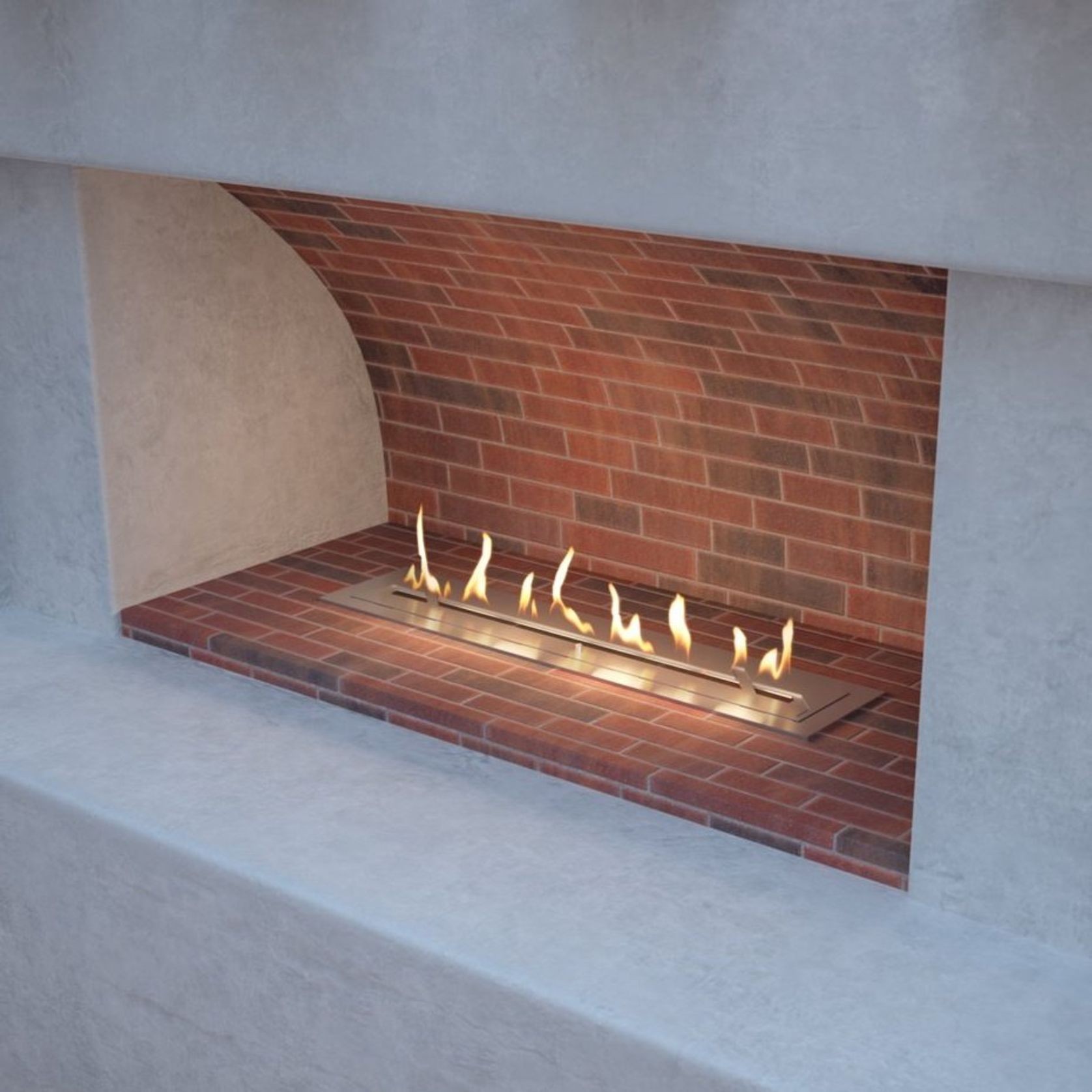 Decoflame Outdoor Net Zero Built-in Fireplace Insert gallery detail image